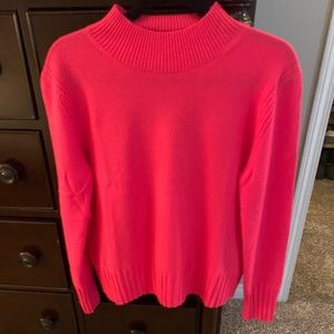 NWT j.crew 100% cashmere mock neck